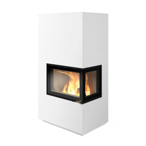 Печь-камин Nordpeis Davos A угловой правый низкий топка N-29A Печь-камин Nordpeis Davos A угловой правый низкий топка N-29A