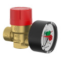 Клапан предохранительный с манометром Flamco Prescomano 1/2" x 1/2" - 3 bar