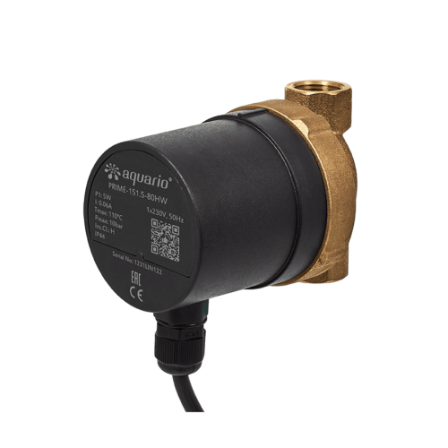 Циркуляционный насос для ГВС Aquario PRIME-151.5-80HW Циркуляционный насос для ГВС Aquario PRIME-151.5-80HW