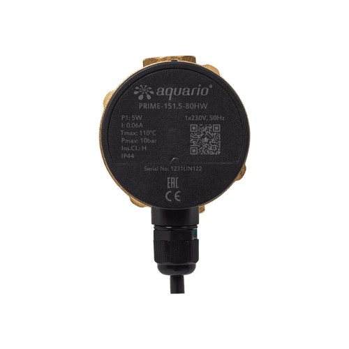 Циркуляционный насос для ГВС Aquario PRIME-151.5-80HW Циркуляционный насос для ГВС Aquario PRIME-151.5-80HW