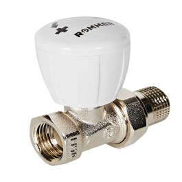 Клапан ручной регулирующий Rommer 1/2", прямой