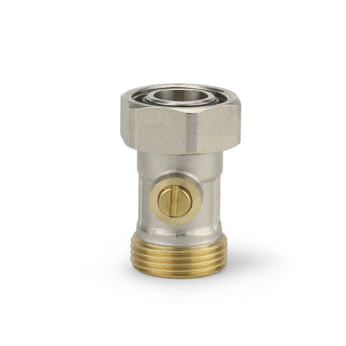 Узел нижнего подключения прямой, одинарный Varmega 3/4"х3/4"EK, НР/ВР резьба, для двухтрубных систем Узел нижнего подключения прямой, одинарный Varmega 3/4"х3/4"EK, НР/ВР резьба, для двухтрубных систем