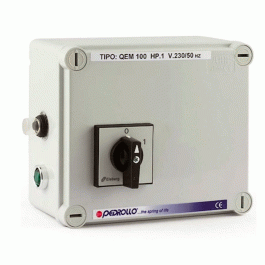 Пульт управления Pedrollo QEM 150 для однофазных скважинных насосов