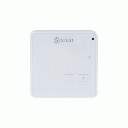 Беспроводной комнатный регулятор Stout R-8Z белый