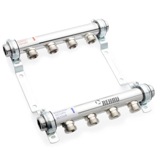 Коллектор Rehau Hlv 2 (на 2 контура) для радиаторного отопления