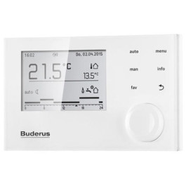 Пульт управления настенным котлом Logamatic RC310 White