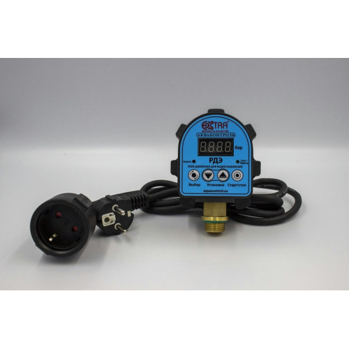 Акваконтроль РДЭ 10-2,2 Реле давления воды электронное для насоса (2,2кВт; 5%)