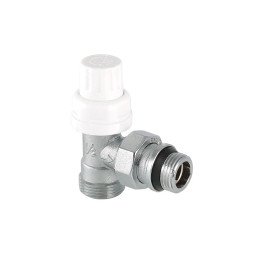 Клапан радиаторный угловой Valtec 1/2"x3/4" арт.VT.031.NER.04 под евроконус