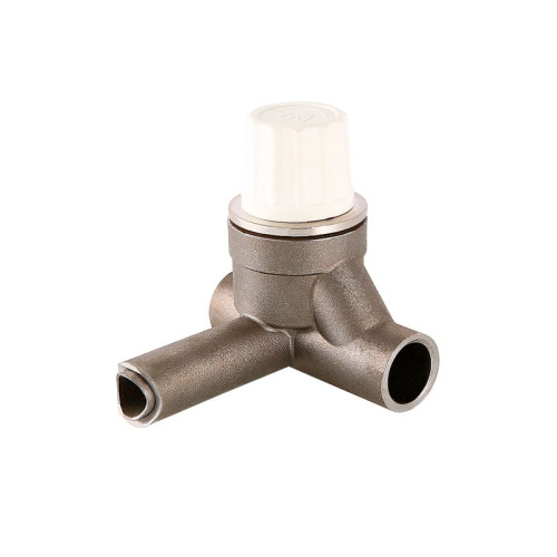 Клапан радиаторный левый Valtec 26x21x26 мм арт.VT.035.L.04 под приварку