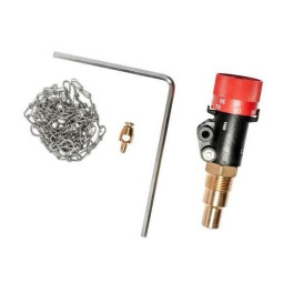 Регулятор тяги для твёрдотопливного котла Honeywell FR 124-3/4AM-R