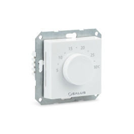 Терморегулятор проводной Salus BTR230 не программируемый встраиваемый 55х55 мм