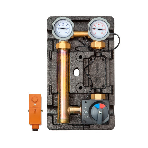 Насосная группа Meibes MK 1" без насоса,электронный термостат и реле (арт.M45890.5EARU) Насосная группа Meibes MK 1" без насоса,электронный термостат и реле (арт.M45890.5EARU)