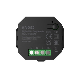 Беспроводное реле с встроенным репитером ENGO Zigbee 220В
