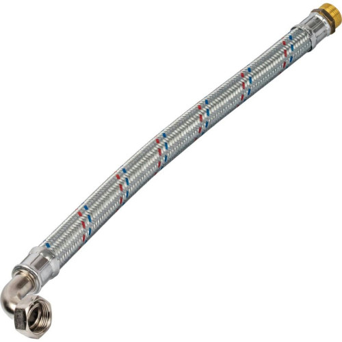 Гибкая подводка для воды Stout НР/ВР 1"х1" угловая длина 600 мм Гибкая подводка для воды Stout НР/ВР 1"х1" угловая длина 600 мм