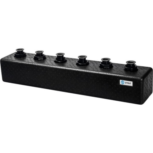 Распределительный коллектор 3(5) отопительных контура в теплоизоляции DN 25 Stout SDG-0017-004035