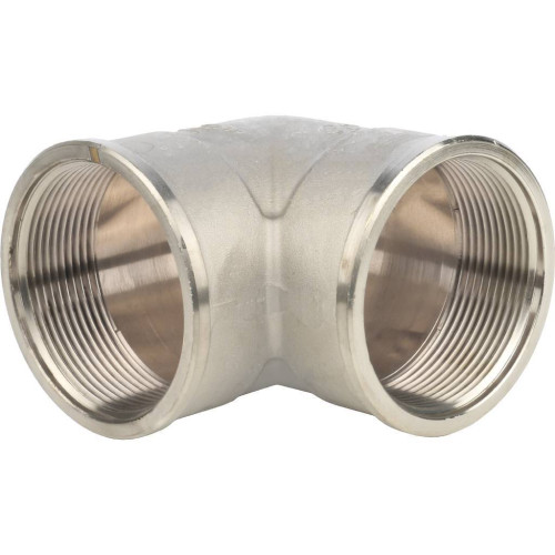 Угольник ВВ никелированный резьбовой 2" Stout