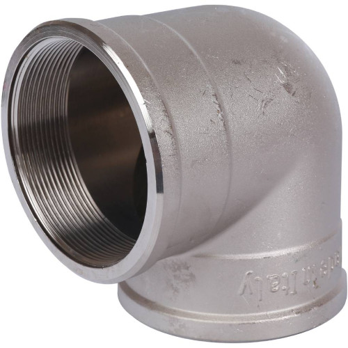 Угольник ВВ никелированный резьбовой 3" Stout Угольник ВВ никелированный резьбовой 3" Stout