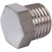 Заглушка НР никелированная резьбовая 1/8" Stout