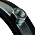 Хомут для крепления трубы с дюбелем Stout 4" (107-116)