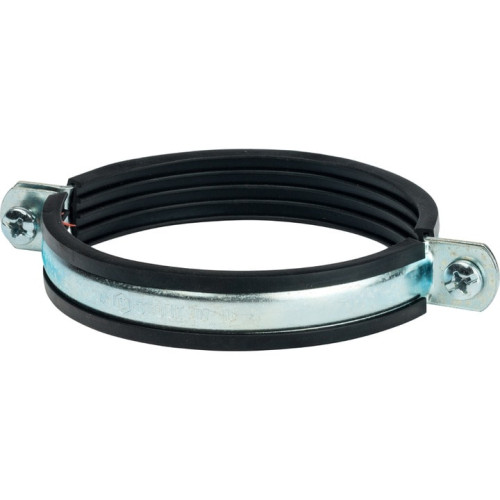 Хомут для крепления трубы с дюбелем Stout 4" (107-116)