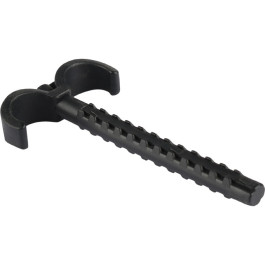 Дюбель-крюк Stout двойной для труб 32 мм, длина 80мм