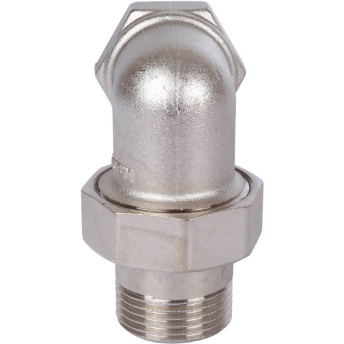 Разъемное угловое соединение "американка" ВН 1" никелированное Stout