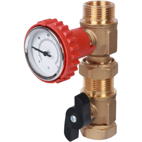 Насосная группа Stout с прямым контуром 3/4" без насоса SDG-0001-002001