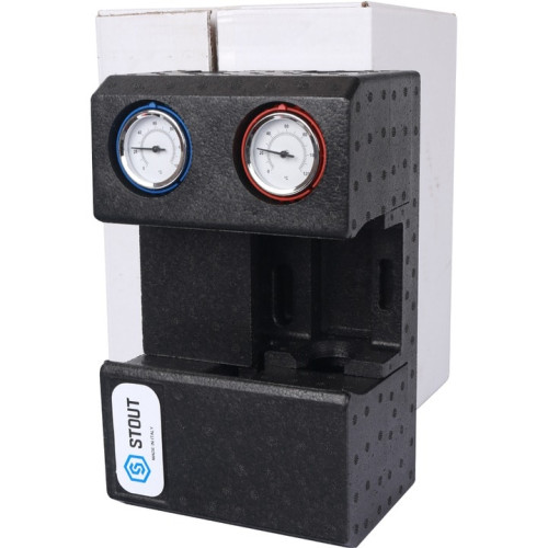 Насосная группа Stout с прямым контуром 3/4" без насоса SDG-0001-002001