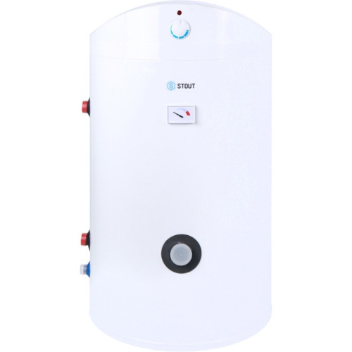 Напольный бойлер косвенного нагрева Stout 300 литров два теплообменника без ТЭНа