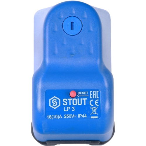 Реле давления сухого хода Stout LP/3 0-4 бар 1/4 Реле давления сухого хода Stout LP/3 0-4 бар 1/4