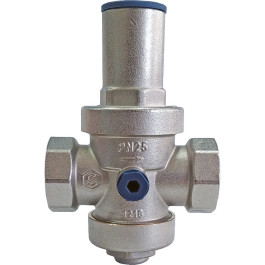 Редуктор давления Stout PN25 вн/вн 3/4" с выходом под манометр