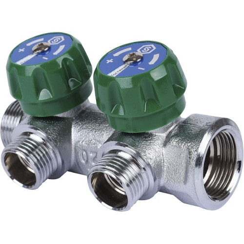 Коллектор для воды 2 выхода Stout 3/4"x1/2" под евроконус арт.SMB-6850-341202 Коллектор для воды 2 выхода Stout 3/4"x1/2" под евроконус арт.SMB-6850-341202