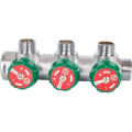 Коллектор для воды 3 выхода Stout 3/4"x1/2" под евроконус арт.SMB-6850-341203