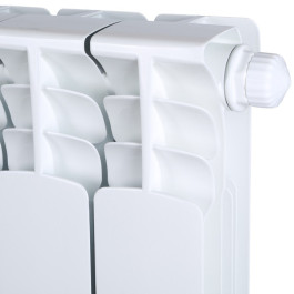 Биметаллический радиатор с нижним подключением STOUT Space Ventil 500 (12 секции)