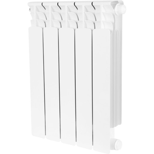 Биметаллический радиатор с нижним подключением STOUT Space Ventil 500 (5 секции)