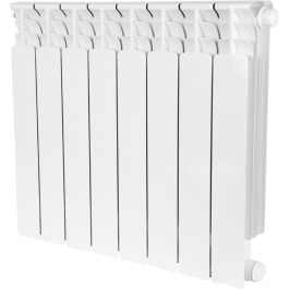 Биметаллический радиатор с нижним подключением STOUT Space Ventil 500 (8 секции)