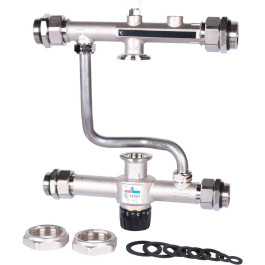 Насосно-смесительный узел Stout с термостатическим клапаном 30-60°C, без насоса арт. SDG-0120-007000