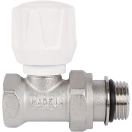 Вентиль ручной регулировки прямой 1/2" Stout (с дополнительным уплотнением)