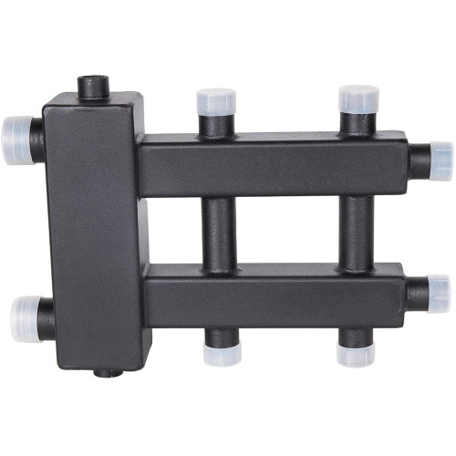 Коллектор ROMMER  (дублер компакт) с гидроразделителем на 1+1+1 контура до 60 кВт