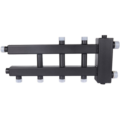 Коллектор ROMMER (дублер компакт) с гидроразделителем на 2+1+1 контура до 60 кВт