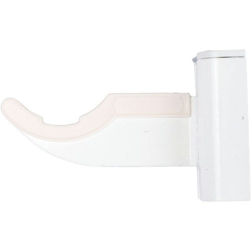 Комплект настенных регулируемых кронштейнов Stout для радиаторов (2 шт.) RAL 9016