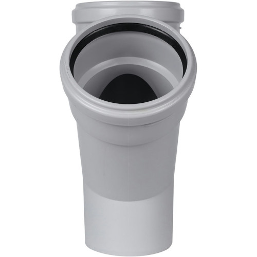 Тройник канализационный Stout ДУ 110х110 мм 45° Тройник канализационный Stout ДУ 110х110 мм 45°