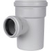 Тройник канализационный Stout ДУ 110х58 мм 87°