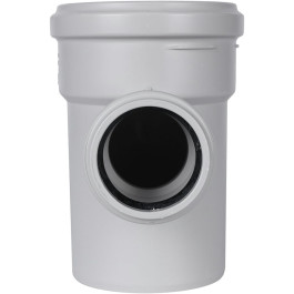 Тройник канализационный Stout ДУ 110х58 мм 87°