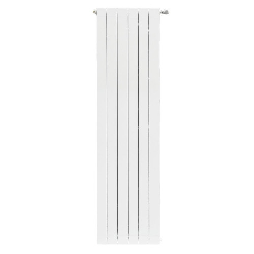 Радиатор алюминиевый STOUT Oscar 2000 5 секции боковое подключение (белый )