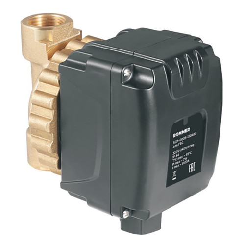 Циркуляционный насос ROMMER для ГВС корпус латунь RCP-0005-150480
