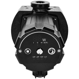 Частотный циркуляционный насос ROMMER PROFI EVO 25/40-180 с гайками и теплоизоляцией