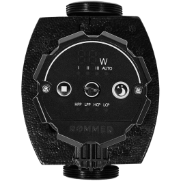 Частотный циркуляционный насос ROMMER PROFI EVO 32/60-180 с гайками и теплоизоляцией