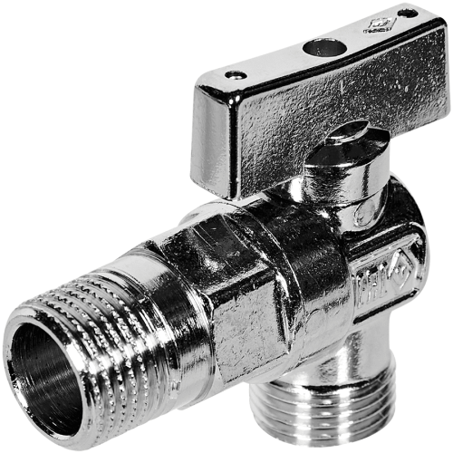 Кран шаровой угловой Bugatti Miami 1/2x1/2