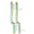 Комплект кронштейнов для коллектора Usystems SH 3/4-1"